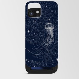 starry jellyfish iPhone Card Case