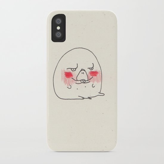 Disapproval Manatee iPhone Case