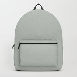 Light Gray Green Backpack | Scandi, Dustygreen, Dorm, Curated, Lightgraygreen, Graphicdesign, Pastel, Nursery, Palegraygreen, Midcentury 