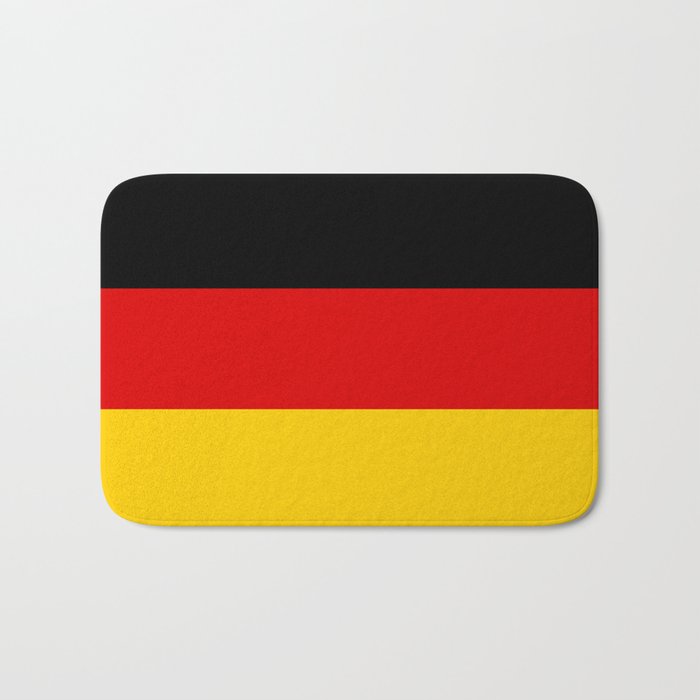 German Flag Bath Mat