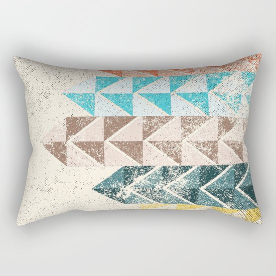 Dirty Lines Rectangular Pillow