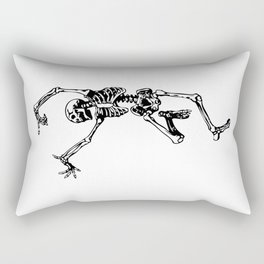 Dancing Skeleton | Day of the Dead | Dia de los Muertos | Skulls and Skeletons | Rectangular Pillow