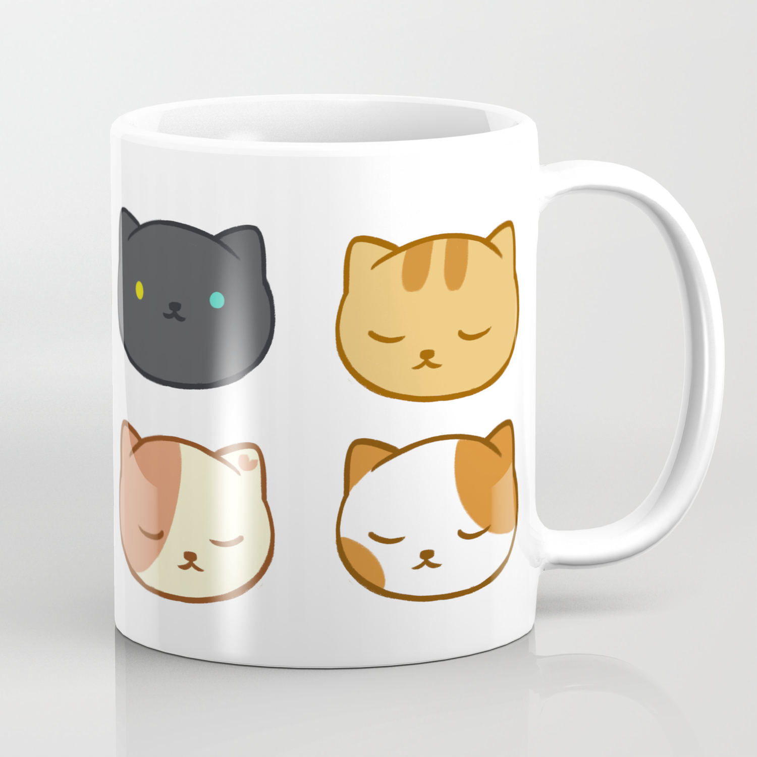 Neko Atsume Cats Coffee Mug By Fragumm Society6