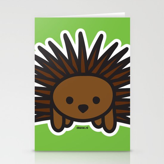 Cute Hedgehog Stationery Cards