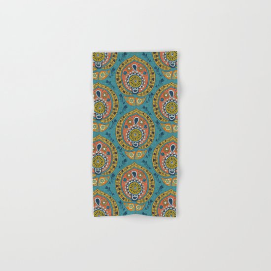 safa blue Hand & Bath Towel