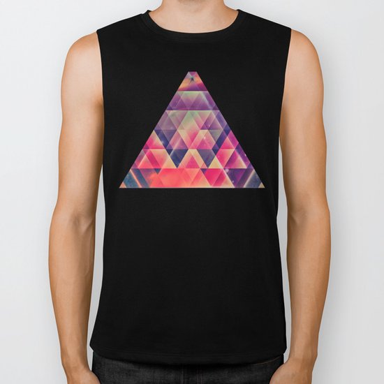 glyssyne pyrymyd Biker Tank