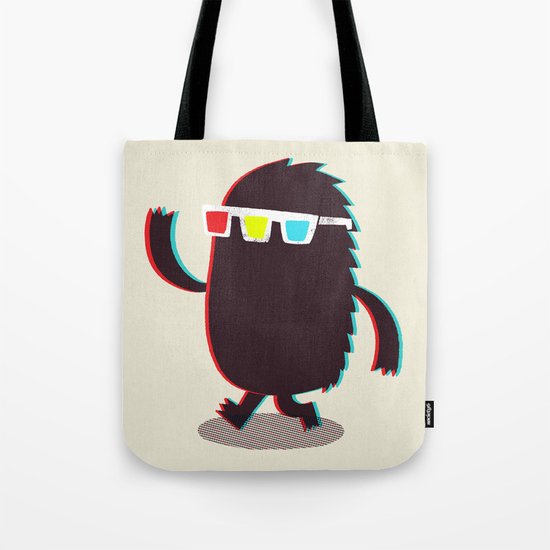 MONSTER 3d Tote Bag