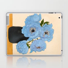 Bouquet Gift Blue Laptop Skin