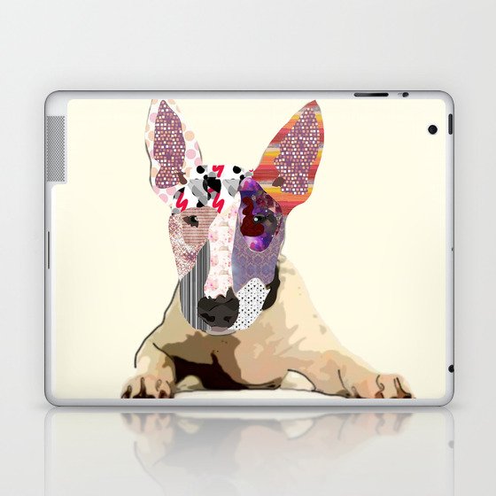 Bull terrier Laptop & iPad Skin