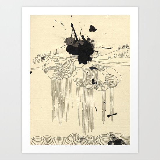 Clouds Art Print
