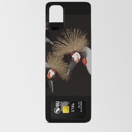 Crested cranes Android Card Case