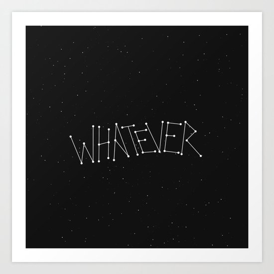 It was written in the stars... Art Print