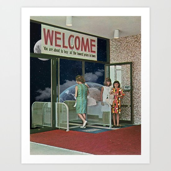 Welcome Art Print