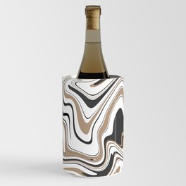 Simple natural balanced marble design Wine Chiller