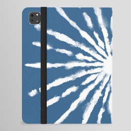 Blue Ordinary Thing Shibori Art iPad Folio Case