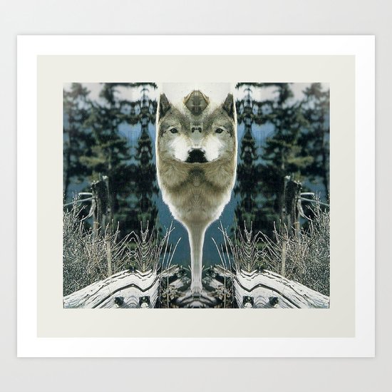 WOLFLOW Art Print
