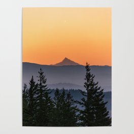 Mount Jefferson Morning - Nature Photography Poster