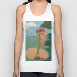 The Birth of Venus Fly Trap Tank Top