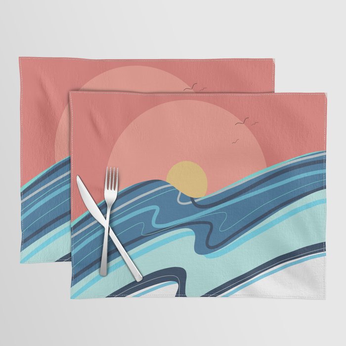 Sun Kissed Sea Placemat