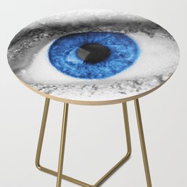 The Big Blue Eye Side Table