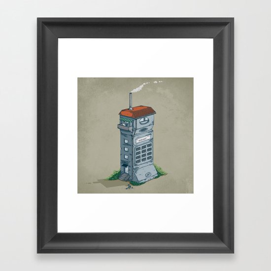 Cordless Home Framed Art Print