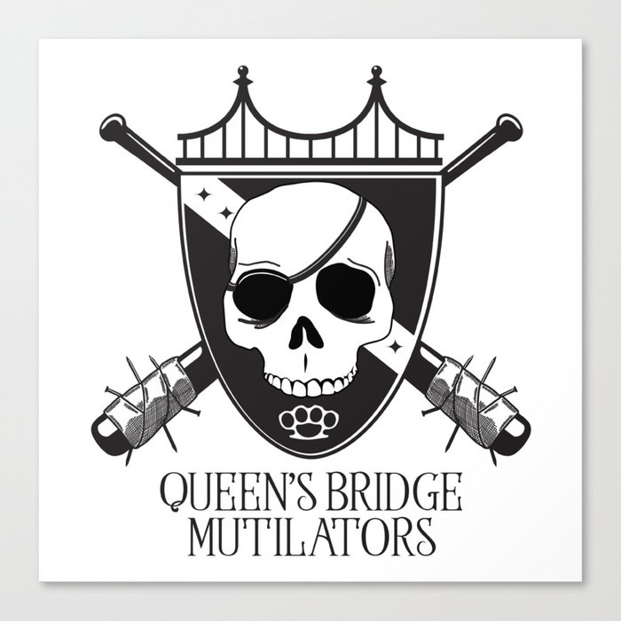 Queen's Bridge Mutilators Canvas Print