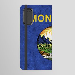 Flag of Montana US State Flags Banner Big Sky State American Colors Standard Android Wallet Case