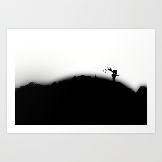 Zombie Art Print