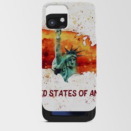 The Statue of Liberty - U.S.A. iPhone Card Case