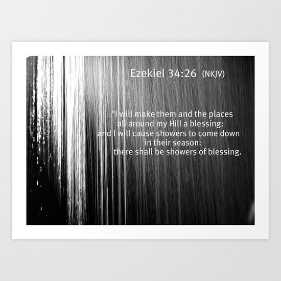 Showers of Blessings Art Print