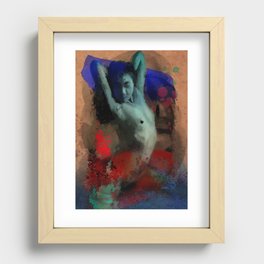 Woman Recessed Framed Print