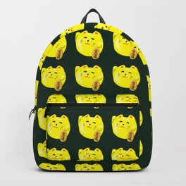 Neko Cat Yellow Backpack