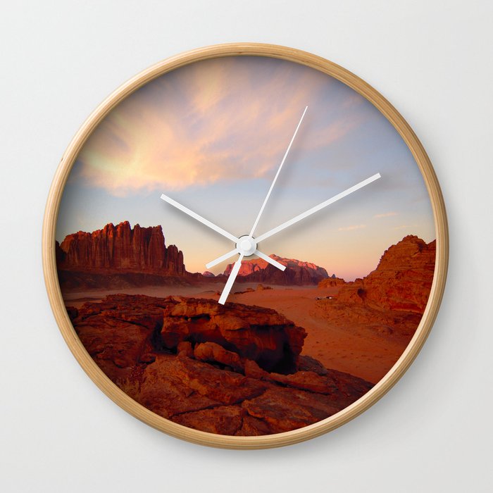 Desert #2 Wall Clock
