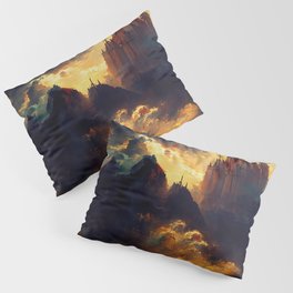 A Cathedral in the clouds Pillow Sham