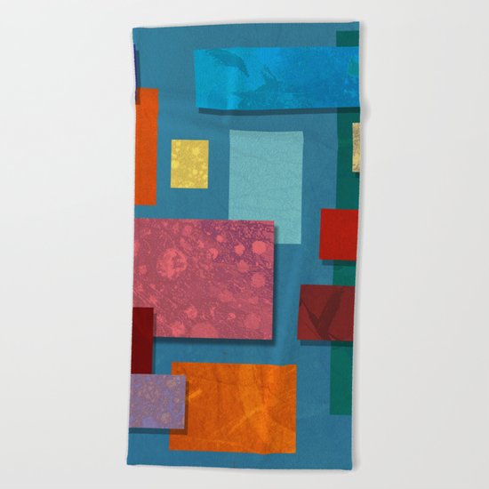 Abstract #324 Beach Towel