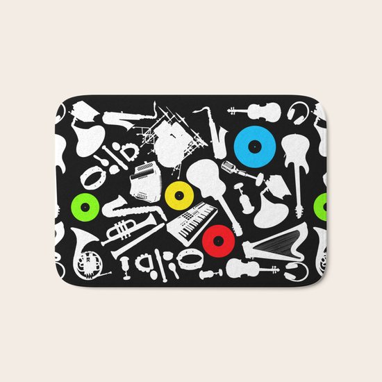 music Bath Mat