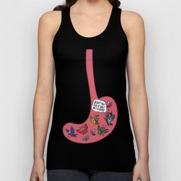 Butterfly in the stomach Tank Top