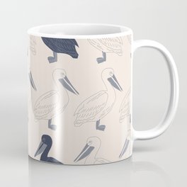 Hand Drawn Pelican Coffee Mug