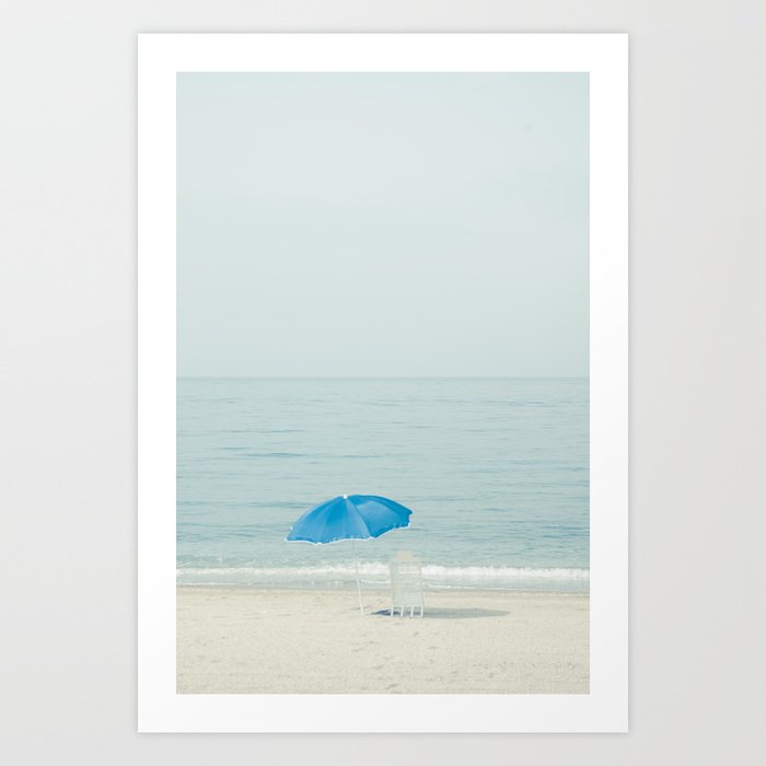verano azul Art Print
