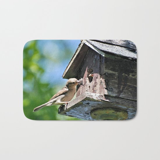 Tasty Bite for Baby Bird Bath Mat