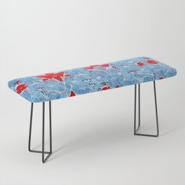 Matisse inspired style pattern Bench