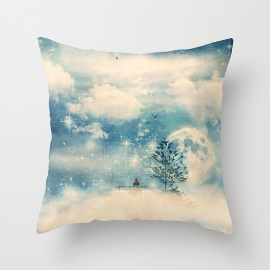 I know a place... Throw Pillow