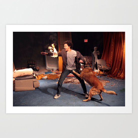 eric andre Art Print