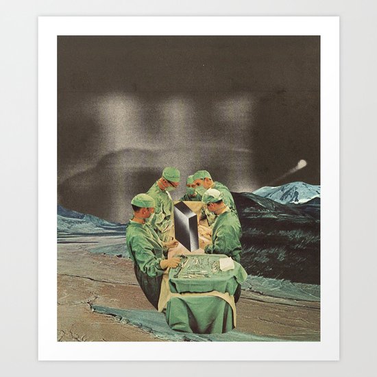 psychic surgeons Art Print