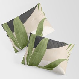 Abstract Art Tropical Leaf 11 Pillow Sham