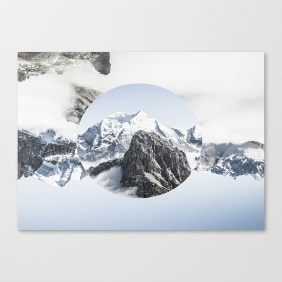 UPSIDE DOWN Canvas Print
