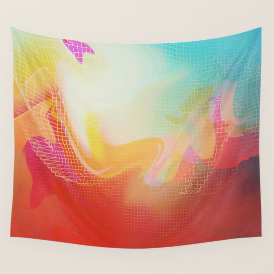 Glitch 30 Wall Tapestry
