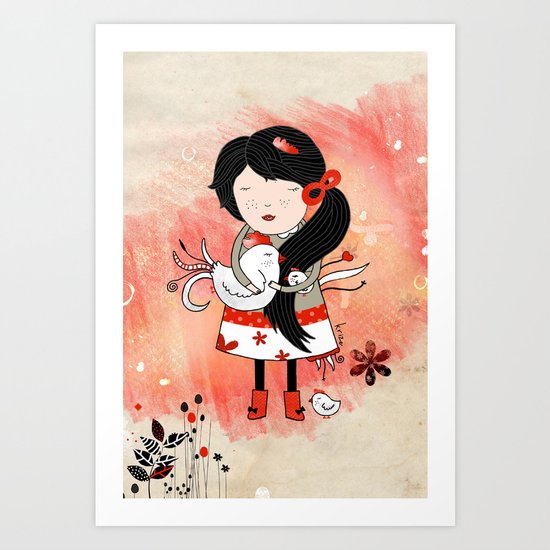 Galina Art Print