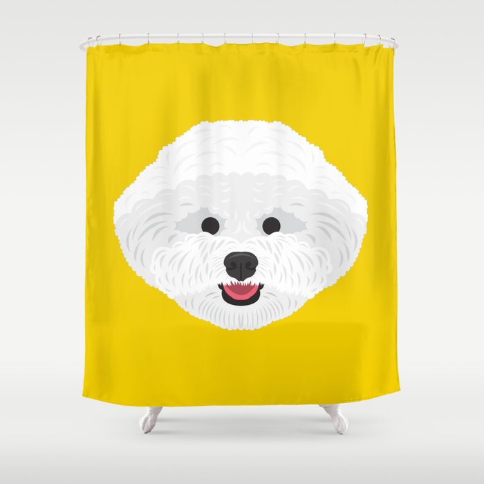 Bichon Frise Shower Curtain