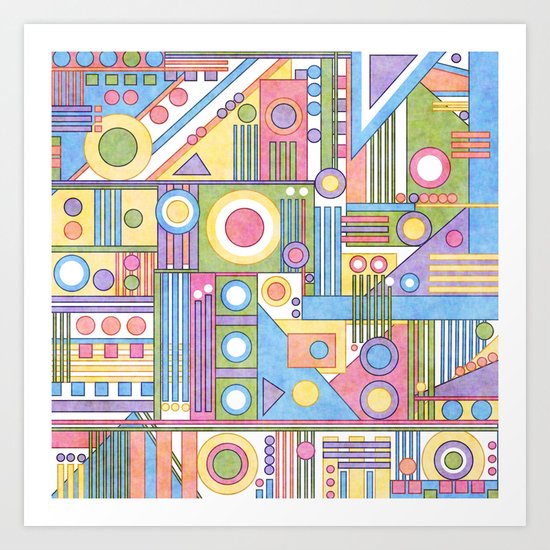 Flip Art Print